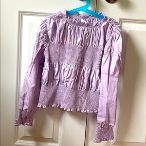 Purple blouse